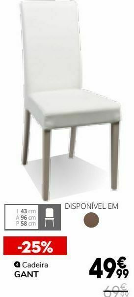 Conforama Cadeiras promoção