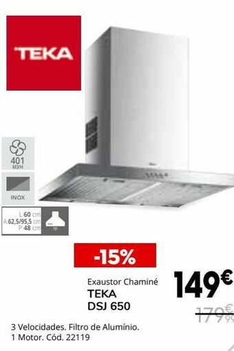 Conforama Exaustor teka promoção