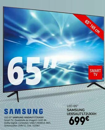 Conforama Smart tv samsung promoção