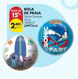 Pingo Doce Bola de praia promoção