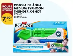 Pingo Doce Pistola de água medium typhoon thunder x-shot promoção