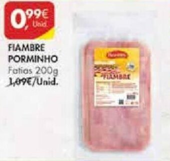 Pingo Doce Fiambre Porminho 200g promoção