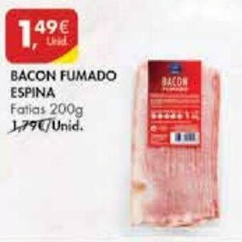Pingo Doce Bacon Fumado Espina 200g promoção