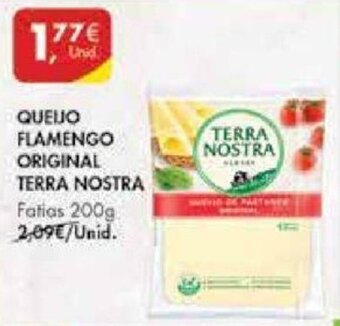 Pingo Doce Queijo Flamengo Original Terra Nostra 200g promoção