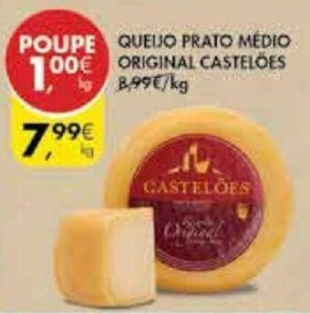 Pingo Doce Queijo Prato Médio Original Castilões promoção