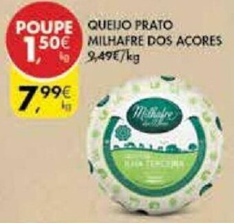 Pingo Doce Queijo Prato Milhafre dos Açores promoção