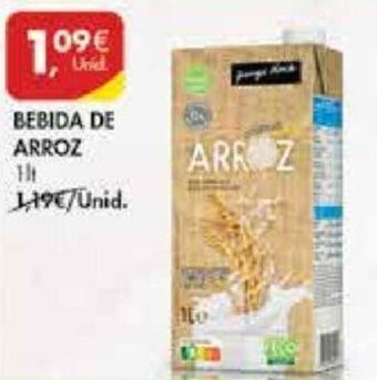 Pingo Doce Bebida de Arroz 1lt promoção