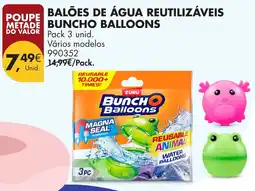 Pingo Doce Balões de água reutilizáveis buncho balloons promoção
