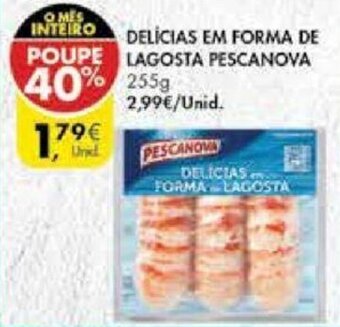 Delícia em Forma de Lagosta Pescanova 255g