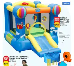 Pingo Doce Castelo insuflável happy hop promoção