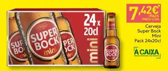 Recheio Cerveja Super Bock Mini promoção