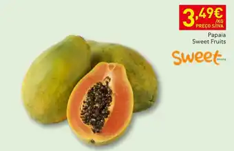 Recheio Papaia Sweet Fruits promoção