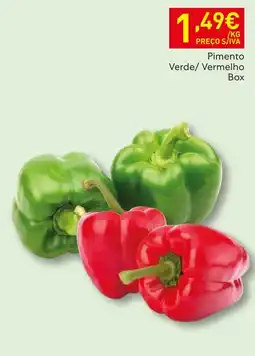 Recheio Pimento Verde/ Vermelho Box promoção