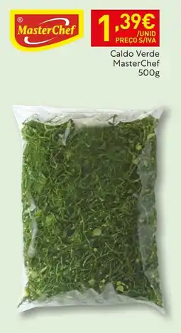 Recheio Caldo Verde MasterChef promoção
