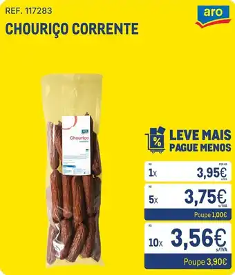 Makro Chouriço corrente promoção