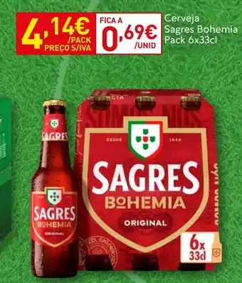 Recheio Cerveja Sagres Bohemia promoção