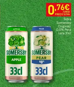 Recheio Sidra Somersby Original/ 0,0% Pera Lata promoção