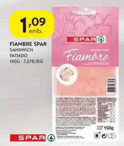 Spar Fiambre spar promoção