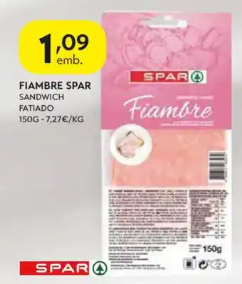 Spar Fiambre spar promoção