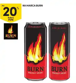 Continente Na marca burn promoção