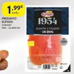 Spar Presunto elpozo curado promoção
