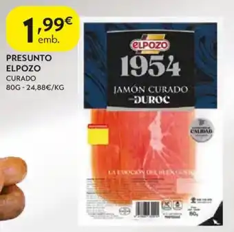 Spar Presunto elpozo curado promoção