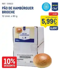 Makro Pão de hamburguer brioche promoção