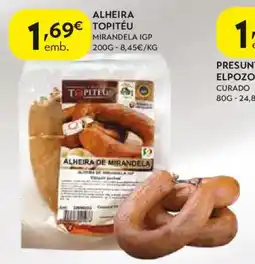 Spar Alheira topitéu promoção