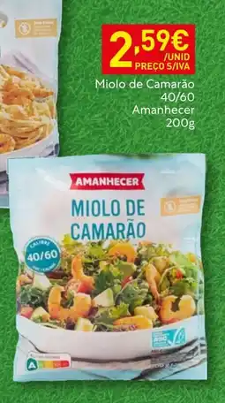 Recheio Miolo de Camarão 40/60 Amanhecer promoção