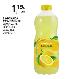 Continente Limonada continente promoção