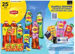 Continente Na marca lipton promoção