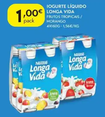 Spar Iogurte líquido longa vida promoção