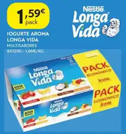 Spar Iogurte aroma longa vida promoção