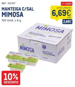 Makro Manteiga c/sal mimosa promoção