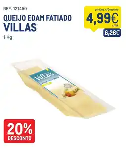 Makro Queijo edam fatiado villas promoção