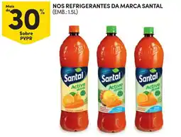 Continente Nos refrigerantes da marca santal promoção
