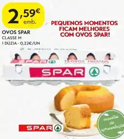 Spar Ovos spar classe m promoção
