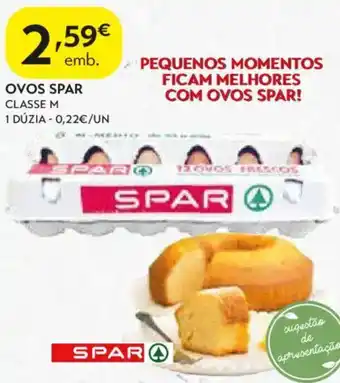 Spar Ovos spar classe m promoção