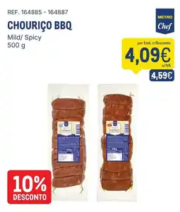 Makro Chouriço bbq promoção