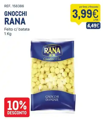 Makro Gnocchi rana promoção