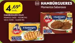 Spar Hambúguer iglo frango promoção