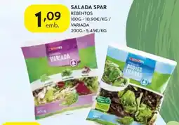 Spar Salada spar rebentos promoção