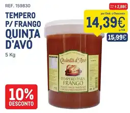 Makro Tempero p/ frango quinta d'avo promoção
