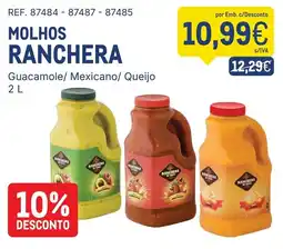 Makro Molhos ranchera promoção