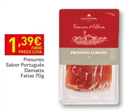 Recheio Presunto Sabor Português Damatta Fatias promoção