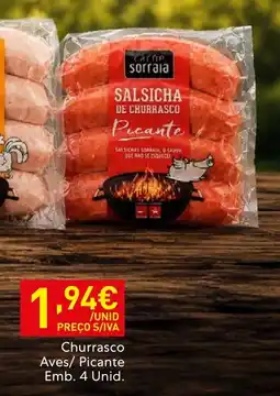 Recheio Churrasco Aves/ Picante promoção