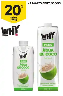 Continente Na marca why foods promoção