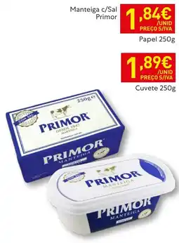Recheio Manteiga c/Sal Primor Papel promoção