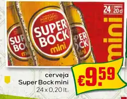 Bolama cerveja Super Bock mini promoção
