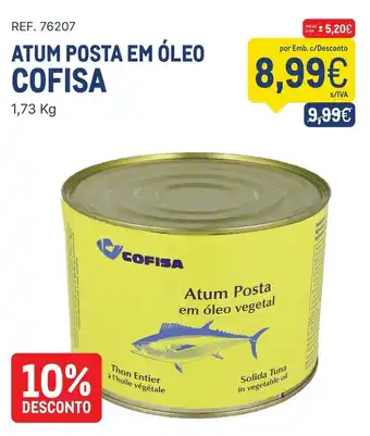 Makro Atum posta em óleo cofisa promoção